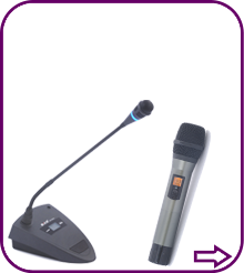 Zestaw mikrofonów konferencyjnych BKR KX-D3840 do wideokonferencji